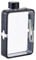 BOXi™ - City Flat Water Bottle + Carry Strap 380ml, Hydrate with a, BPA Free, No Leak, Slim Flat Bottle fits into pockets and bags
