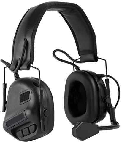 rupusiner Oreilles électroniques Réduction du bruit défenseurs de l'oreille Protection auditive Casque de bruit anti- avec microphone pour femmes hommes