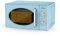 Sogo Microondas Blanco con Capacidad de 20L - Microondas 5 Potencias y Función Descongelar - Microondas 700 Watts con Temporizador 30 Minutos y Estilo Vintage -Sin Grill Plato Giratorio (Azul)