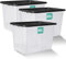 KLASS 3 x 80 Litre Storage Boxes with Lids Set of 3, Clear Multipurpose Nestable Stackable Plastic Storage Box With Lid 80L Clear Containers For Home, Kitchen, Garage, Office, Accessories