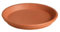 Lot de 2 dessous de pot Terre cuite pot de fleur 11–17 cm, 15cm