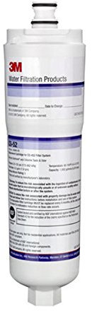 3M CS-52 | Filtro dell’acqua CS52 compatibile con Bosch Siemens Neff frigorifero - Cartuccia filtrante acqua interno per frigo americano