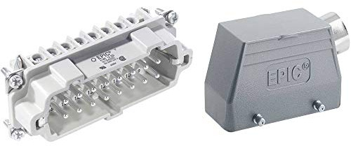 Lapp Epic Kit h-be 16 SS TS M25 grey wire connector thread connector (84,5 mm, 34 mm, 31,2 mm, grey, UL 508/UL 2237 IEC 61984, UL 1977, IP65)