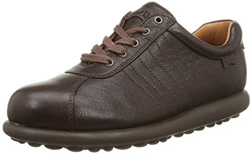Camper Pelotas Ariel, Zapatos de cordones para mujer, Marrón (dark brown), 35 EU