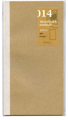 Midori Traveler's Notebook -Standard Size (Refill 014)