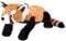 Wild Republic 15945 17956 Jumbo Plüsch Kleiner Panda, großes Kuscheltier, Plüschtier, Cuddlekins, 76 cm