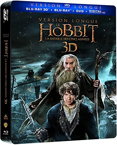 Le Hobbit : La Bataille des Cinq Armées [Version Longue 3D + Blu-Ray + DVD + Copie Digitale]