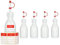 5x 50 ml Octopus Tropfflaschen Kunststoffflaschen, Plastikflaschen aus LDPE mit Spritzverschluss, Laborflaschen mit Tropfverschluss, leere Spritzflaschen