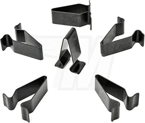 15x Innenverkleidung Befestigungs Metall Clip | 4B0867276A