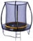 Kanga 6ft Premium Trampoline with Safety Enclosure, Net, Ladder and Anchor Kit (6ft)
