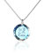 Silberkette Halskette 925 Silber Sternzeichen Tierkreiszeichen Widder hergestellt mit Swarovski®Kristall
