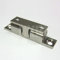HKB ® 1 Stück Doppelkugelschnäpper, Kugelschnäpper justierbar, Messing vernickelt, 42 x 8mm, Lochabstand 35/15mm, mit Schrauben, Kugel und Feder aus Stahl, inklusive 4 Schrauben, Artikel-Nr. 51250