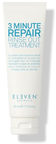 ELEVEN AUSTRALIA 3 Minute Repair Rinse Out Treatment | Ideal für trockenes & strapaziertes Haar - 50ml