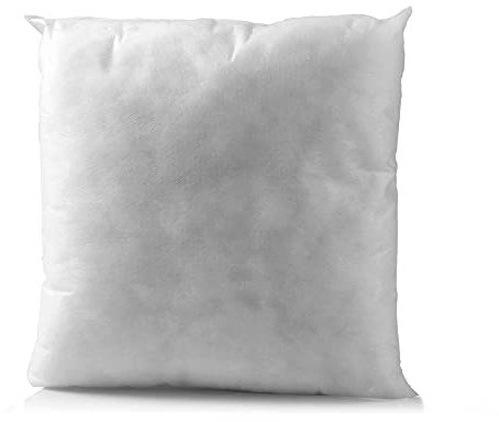 etérea Polyester Vlies-Kissen waschbar bei 60°C - Ideal als Füllkissen, Inlett Kissen, Dekokissen Sofakissen & Kopfkissen - Made in Germany - Größe: 45x45 cm