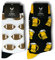 Socken - Fußball Football Basketball Tennis Mann Frau - Größe 36-46 - Strümpfe Socks Socke Strumpf lustig witzig (Super (Football + Bier schwarz))