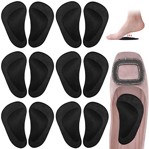 6 Paar Einlagen Plattfuß, Senkfuß Einlage, Plantarfasziitis Einlagen, Senk Spreizfuß Einlagen für Plantarfasziitis Frauen oder Männer Lindert Schmerzen