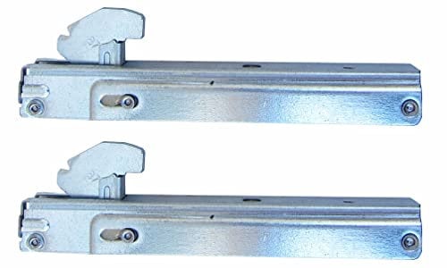 Franza - Kit 2 cerniere sostitutivo per Ariston Hotpoint Indesit Whirlpool170 x 23 mm. porta forno con doppio vetro C00114114-482000080065 - KCF3694