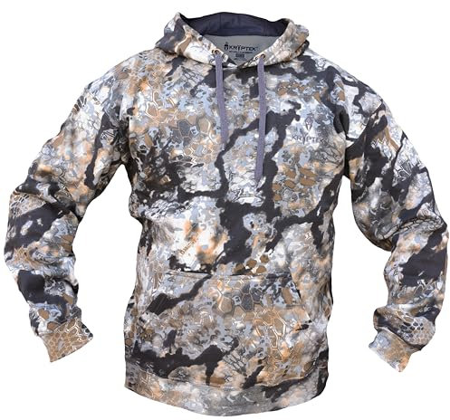 Kryptek Herren Stalker Camo Hoodie, Kapuzen-Sweatshirt, Skyfall, Small
