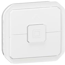 LEGRAND, Plexo New Insert Interrupteur de volet roulant avec verrouillage électrique et mécanique, 6 A, 250 V, 500 W, ultra blanc, 069629L