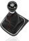 MangWany Schaltknauf mit Manschetten 6 Gänge kompatibel mit Golf 5 V Golf 6 VI 1K0711113 5K0711113 1K8711113 Knopfrahmen komplettes Set