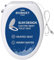 Bio Bidet BB500 - Asiento de inodoro eléctrico de perfil bajo, agua tibia, asiento delgado con calefacción con sensor inteligente y tapa de cierre lento, luz nocturna, alargado, color blanco