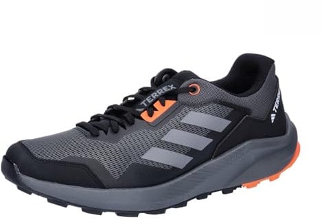 adidas Herren Terrex Trail Rider Trail Running Shoes, Grey SIX/GREFOU/IMPORA, 41 1/3 EU