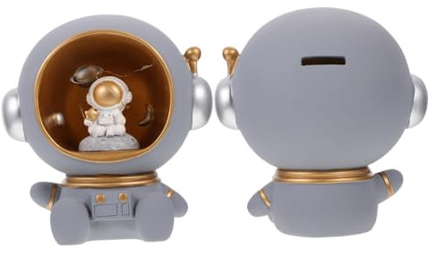 OSALADI Nachtlicht Astronaut Für Schreibtisch Energiesparlampe Kleines Lichtdekoration Aus Kunstharz Als Lichtschmuck Für Kinderzimmer Oder Wohnzimmer