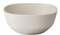 Mepal - Cuenco para servir Silueta - Apto para lavavajillas y microondas - Plato para ensaladas - Platos para tapas - Vajilla - 750 ml - Nordic white