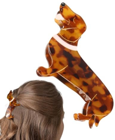 Dackel Haarklammer, Tier Haarspangen Mädchen, Haarspange Dackel, Haarklammer Hund Dackel, Haarspangen Damen Und Haarspangen Mädchen