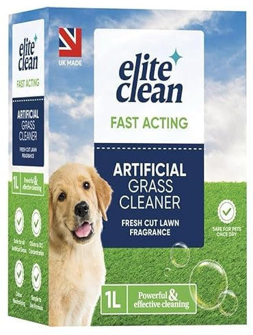 Artificial Grass Cleaner | Dog and Pet Friendly Safe | No Cruelty Pets Disinfectant | Puppy Urine Cleaner & Odour Eliminator Fresh Cut Grass Scented | Makes 10 Litres of Cleaning Fluid