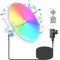 KWODE LED Poolbeleuchtung Unterwasser für Aufstellpool, 24W RGB Dimmbar Frame Pool Poolbeleuchtung mit Fernbedienung, 12V LED Unterwasserscheinwerfer mit 7m Kabel, Außengewinde 2 ¼ Zoll