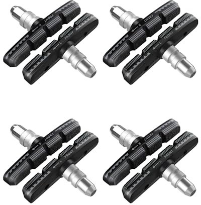v-Brake bremsbeläge，70mm Fahrrad Bremsbeläge，Fahrrad Bremsklötze für Vorder und Hinterrad， Langlebig und Geräuscharm, Hochwertige Bremsleistung perfekt für Mountainbikes und Stadtfahrräder,（8 Stück）
