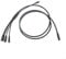 E-Bike Waterproof Cable, 1T5 Multi-Voltage 1.53m For KT Controllers Display Throttle Brake Connectors Black Main Wire