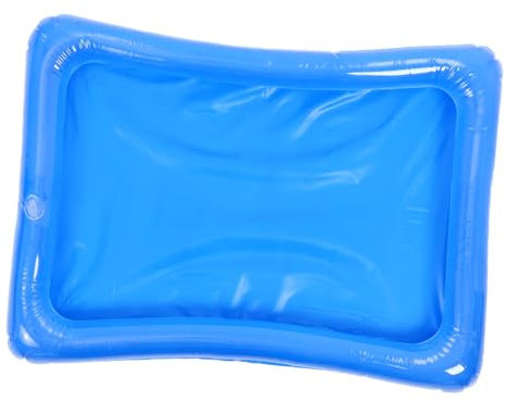 CONGARTENO 18.8x16.5 Inch Inflatable Serving Bar Square Sandbox Tray for Outdoor Fun Easy Set Up