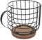 N Estante de Almacenamiento para Cafetera, Mesa para Tazas, Cocina, Sala de Estar, Cesta de Almacenamiento, Otras Herramientas y Aries para café (Tbest0cvhrbuegg-12)