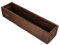 GANAZONO Maceta Rectangular De Madera para Suculentas y Vegetales Caja De Jardín para Balcón y Patio Decorativa y Duradera para Exteriores y Decoración De Porches