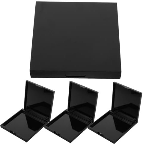 VALICLUD 4pcs Dark Storage Box for Uv Solid Jelly Glue Nail Organizer Avoiding Light Case Press-nail Glue Holder for Salon Use