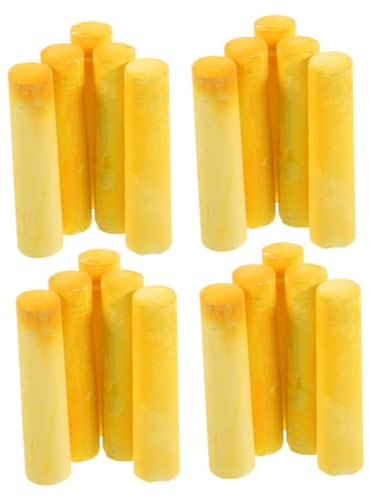 UPKOCH 20stücke Dicke Straßenkreide Jumbo-kinderkreide Multifunktions-kinderkreide Praktische Zeichenkreide Tafelkreide Abwaschbare Kreidestifte Für Tafeln Und Gehwege Malkreide