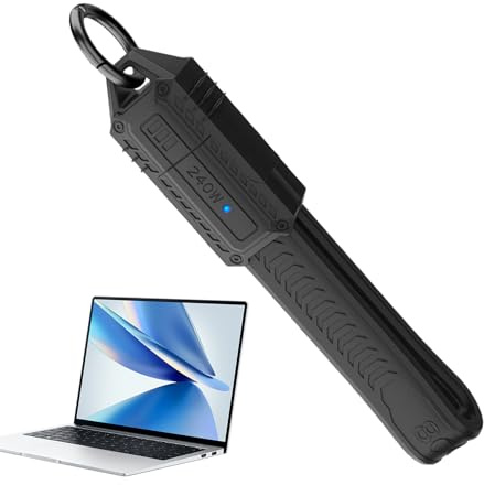 USB C Cables | 240W USB Cables - 4 in 1 Adapter with Dust Cover 80Gbps Extension Charger for Travel Indoor Outdoor Professional Home