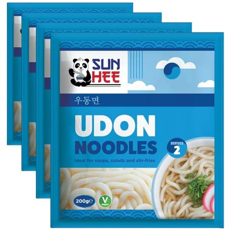 Sun Hee Udon Noodles 200g (Pack of 4)