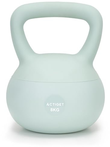 Kettlebell Soft PVC Ergonomischer Griff Für Home Workout Fitness Yoga Reha Für Anfänger Frauen Schonend Rutschfest Actiget