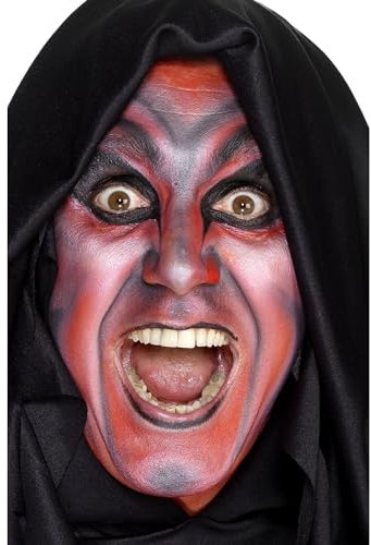 Smiffys - Schminke Rot, Makeup, Fasching, Vampir, Karneval