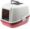 Katzentoilette schnell reinigend, 3-teilig inkl. Sieb, 55,5 x 45,5 x h 41 cm