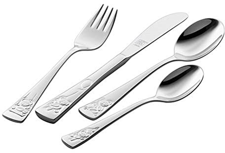 Zwilling Kinderbesteck 4-tlg. Teddy Kinderset Essbesteck NEU OVP