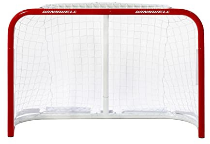 Winnwell Proform Mini Rodillera Hockey 36 red Quicknet sistema con 2 bolas. HN36MP cámara para deporte de acción