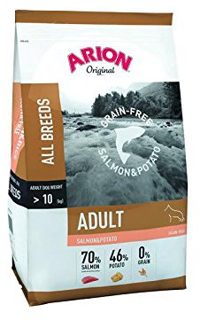 Arion Arion grainfree Salmon & Potato 12kg
