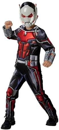 Rubie's Official Marvel Avengers Ant-Man Deluxe Childs Costume, Kids Superhero Fancy Dress