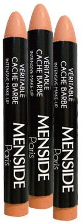 Véritable cache barbe Latino, lot de 3 sticks