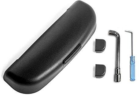 LFOTPP Auto Sonnenbrillenhalter Brillenetui Auto Innenraum für der neue XC40 XC60 XC90 V90 S90 (Schwarz)