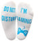Vinsani® Lustige Gamer-Socken Do Not Disturb, I'm Gaming, blau, Einheitsgröße